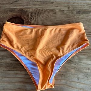 Orange Swim Bottoms